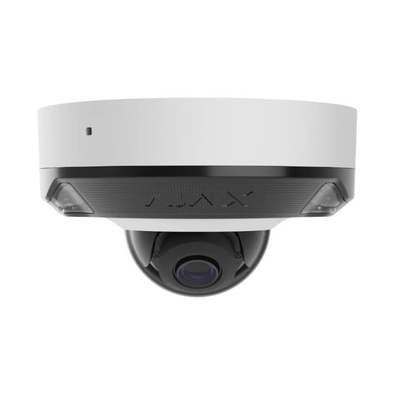 Камера відеоспостереження Ajax DomeCam Mini HL 8 Mp / 4 мм White